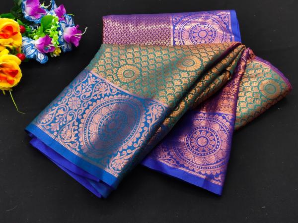 Kanjivaram 02 Fancy Soft Silk Saree Collection